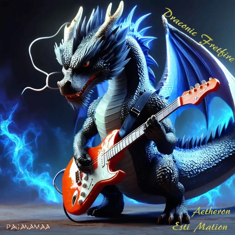 Draconic Fretfire Album Cover