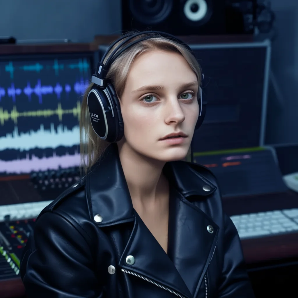 Esti preparing music before publishing